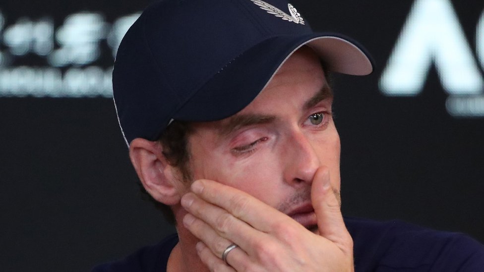 Andy Murray was in tears as he spoke to journalists on Thursday
