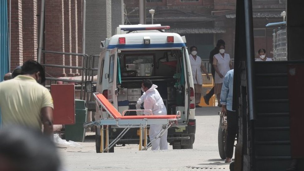 India, ambulans, corona