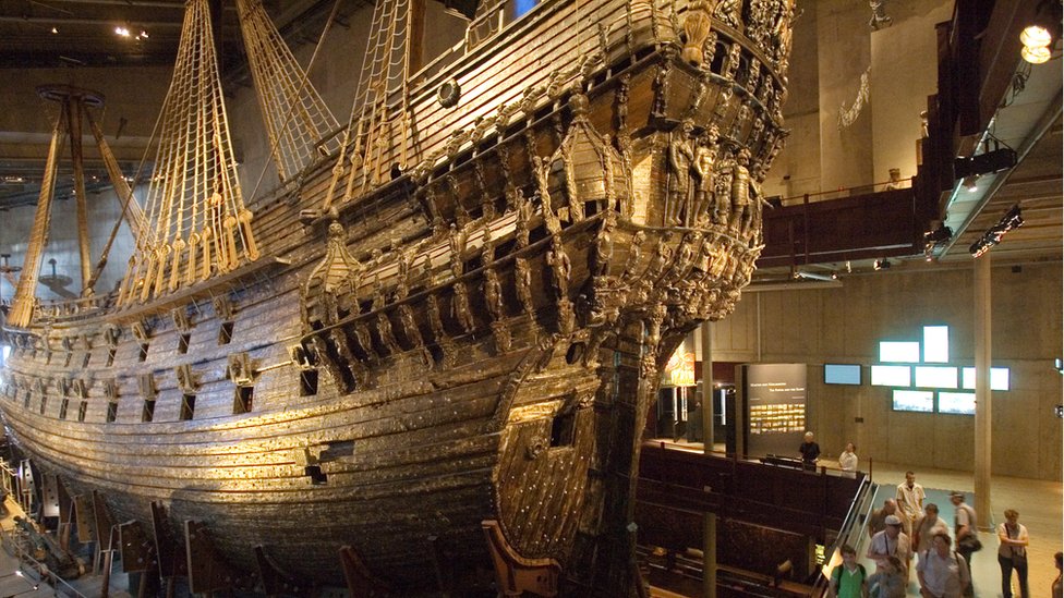 Корабль Vasa в Швеции