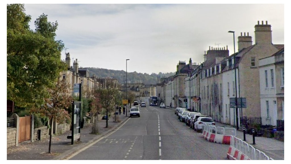 Bath road to close to upgrade pedestrian and cycle routes BBC News