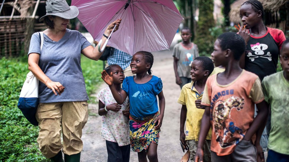 Niños en la República Democrática del Congo, uno de los países con mayor prevalencia de viruela del mono.