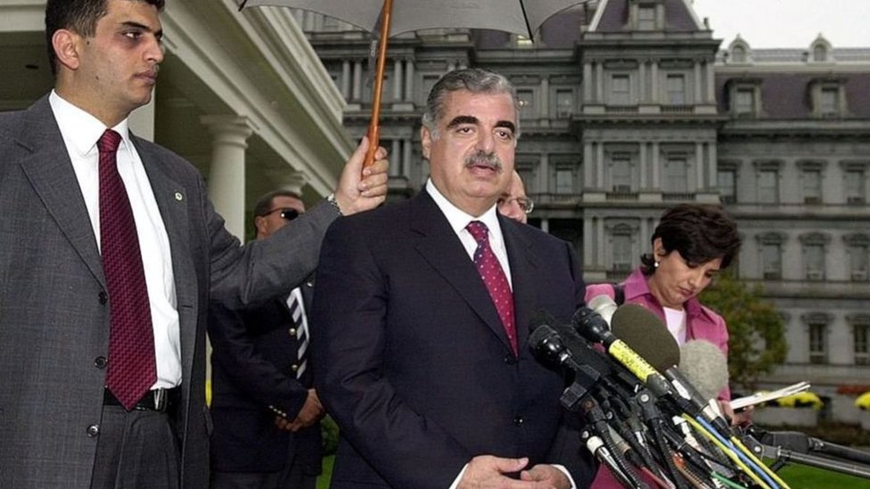 اغتيل رئيس الوزراء اللبناني السابق رفيق الحريري عام 2005