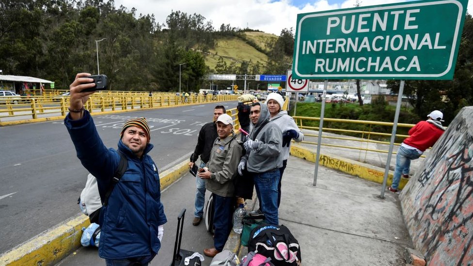 Puente Internacional Rumichaca.