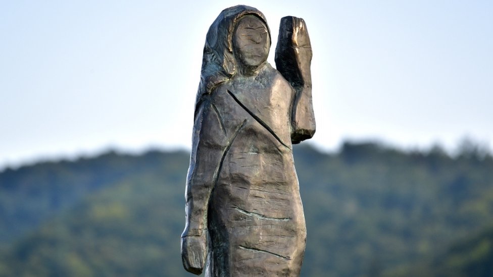 Statua Melanije Tramp