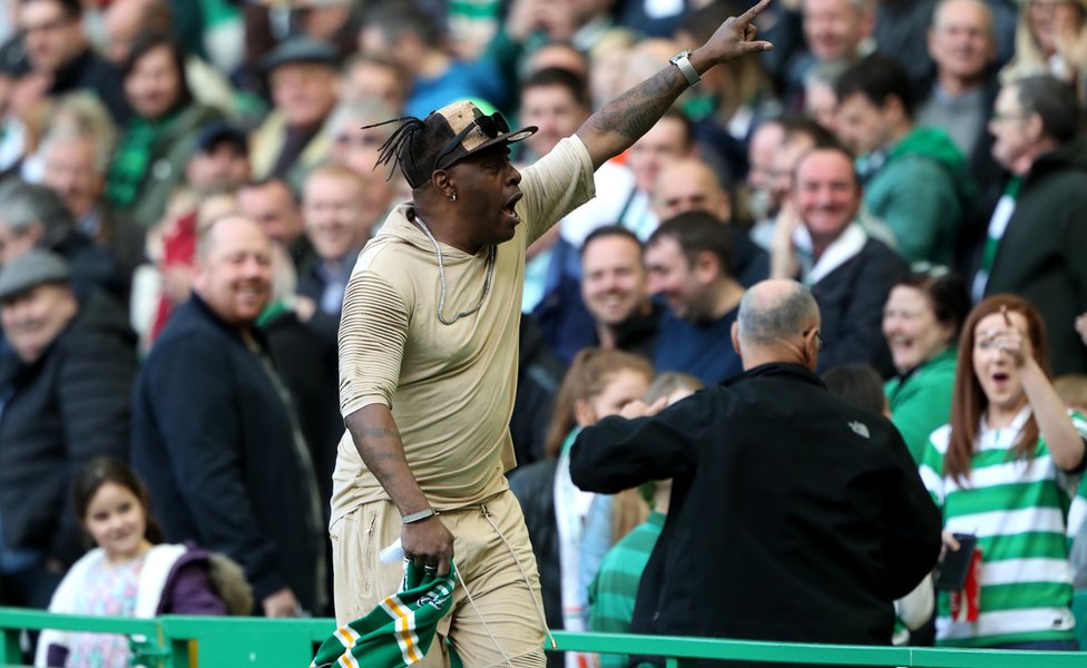 Coolio at Celtic park