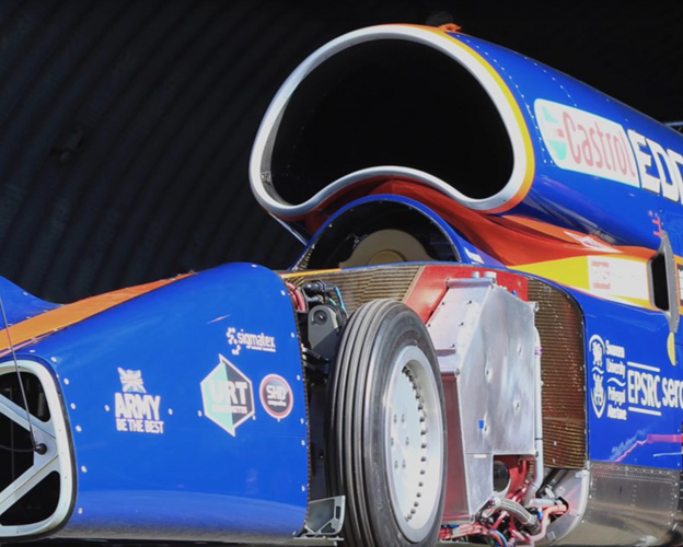 Contará con un motor a reacción y se probará por primera vez en 2019. (Foto: Bloodhound SSC) (Foto: Bloodhound SSC)