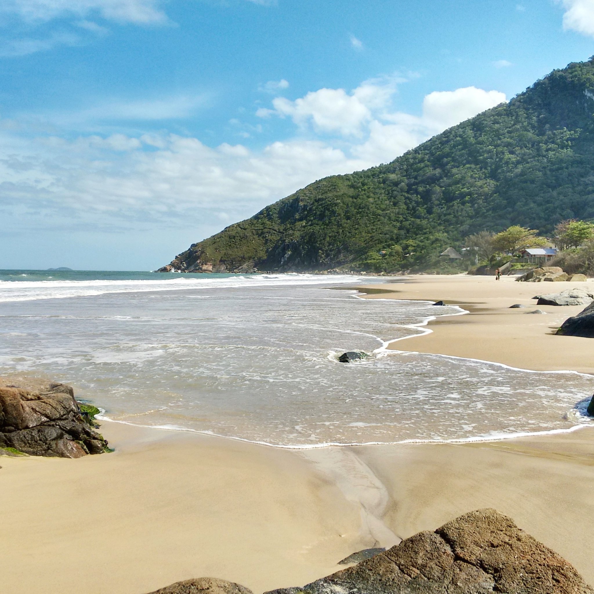 Playa en Santa Catarina, en Brasil