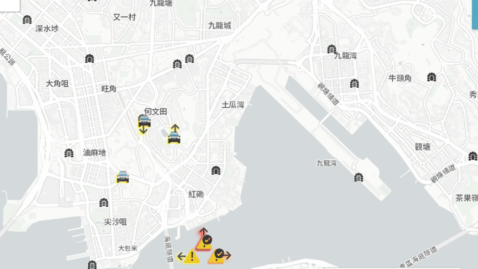 Снимок экрана HKmap Live