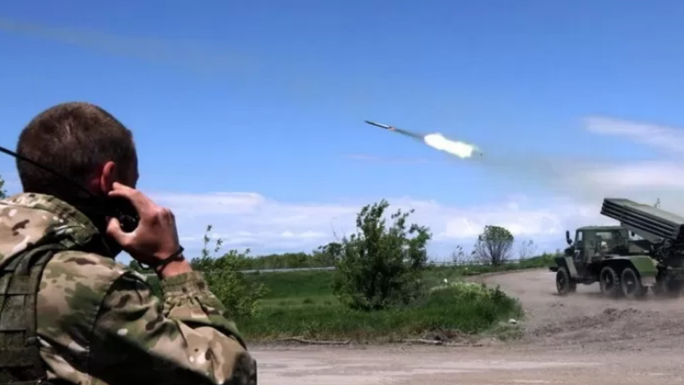 قصف صاروخي روسي