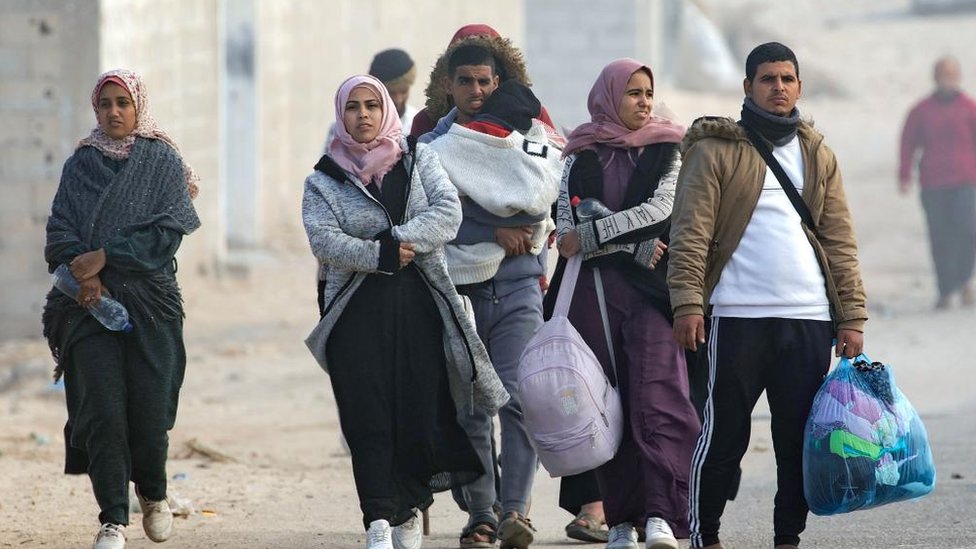 Palestinske izbeglice u južnoj Gazi