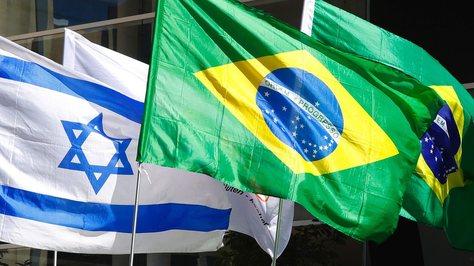 Por que a bandeira de Israel em atos próBolsonaro 'racha' comunidade judaica Por que a bandeira de Israel em atos próBolsonaro 'racha' comunidade judaica