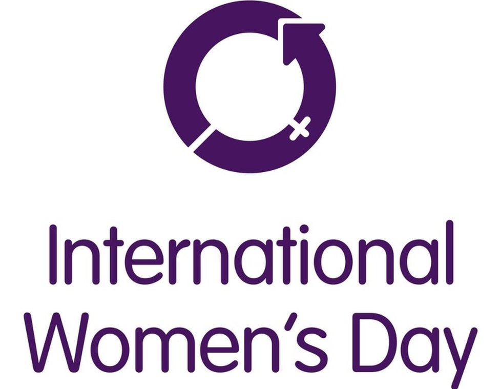 Логотип Международного женского дня