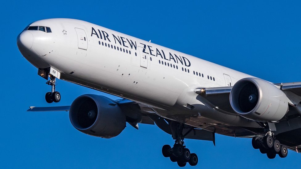 Air New Zealand weighing passengers before flying