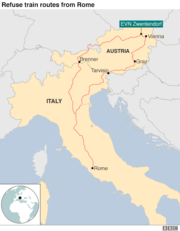 Карта австрии и италии - 81 фото