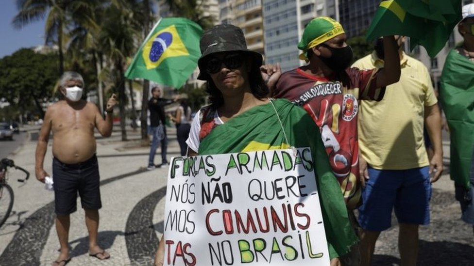 Protesto pró-Bolsonaro nesta quinta-feira