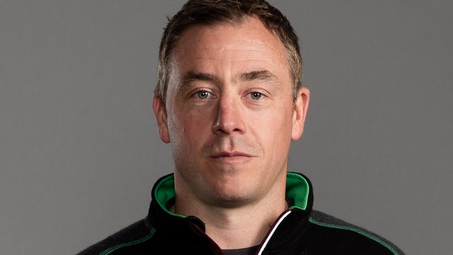 London Irish assistant coach Clark Laidlaw