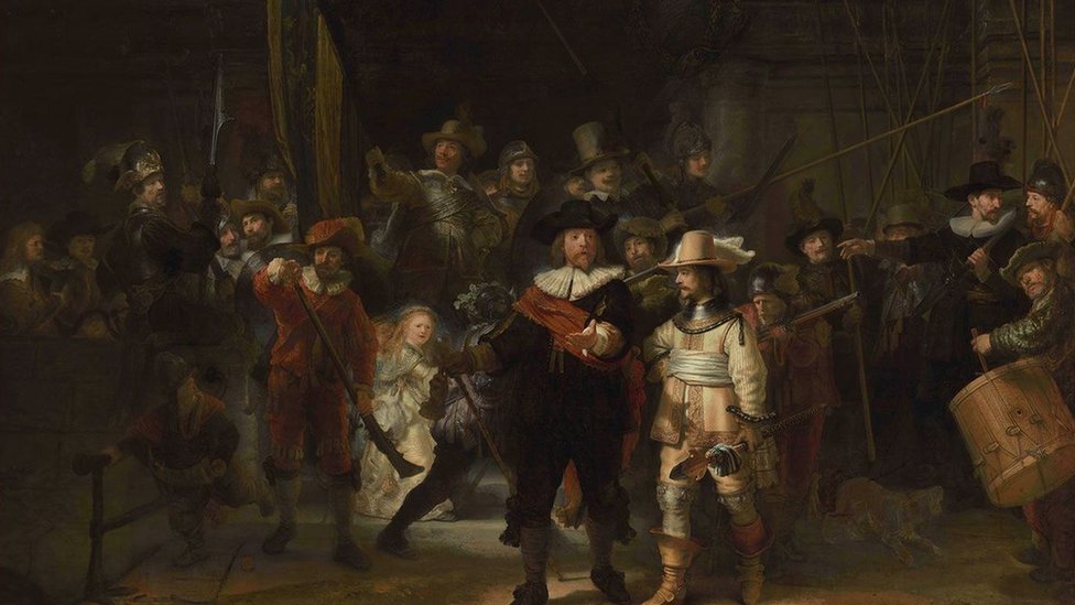 A Ronda Noturna, de Rembrandt
