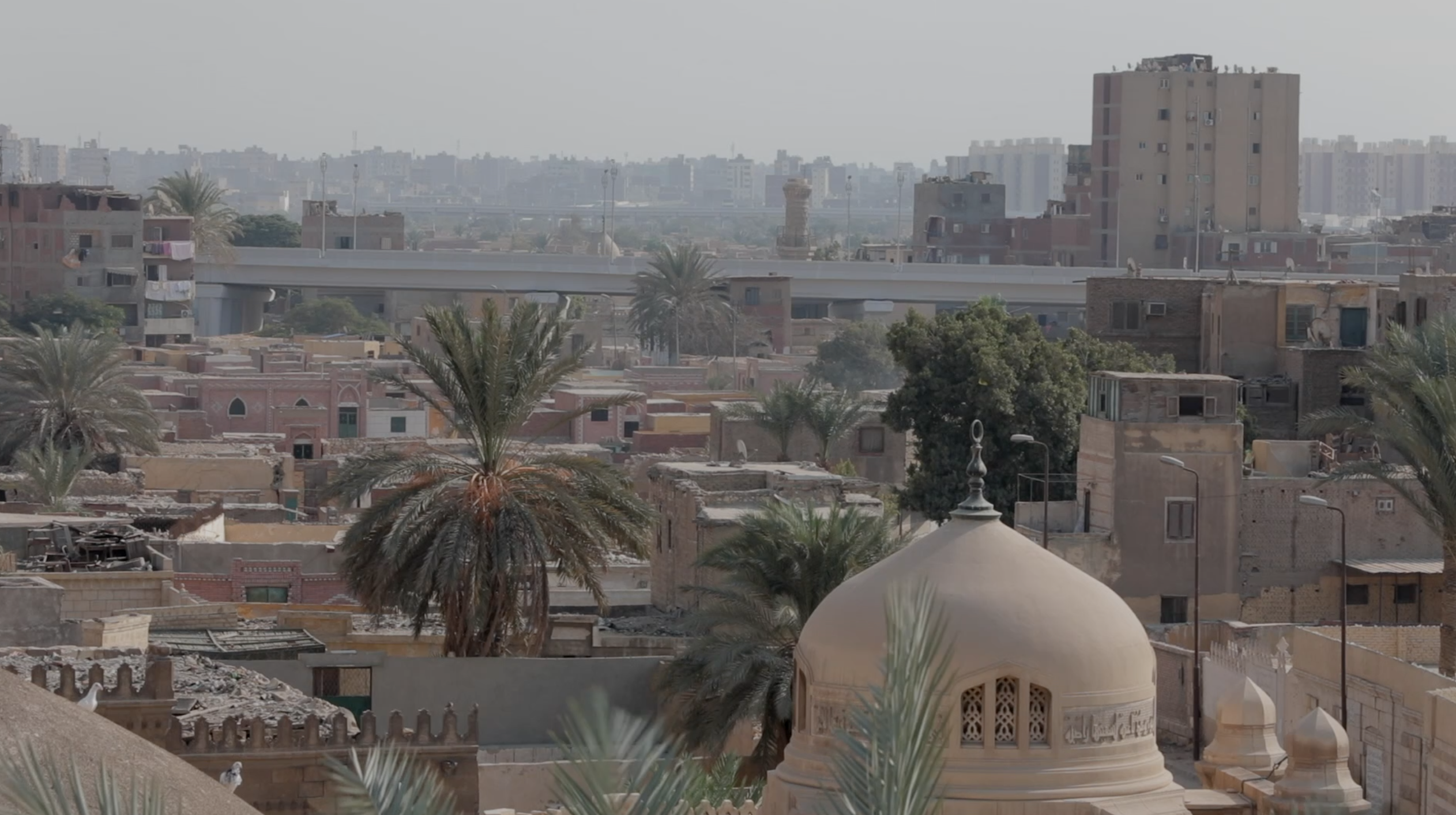 لقطة عامة لمدينة القاهرة