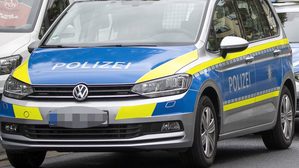 File pic of German police car