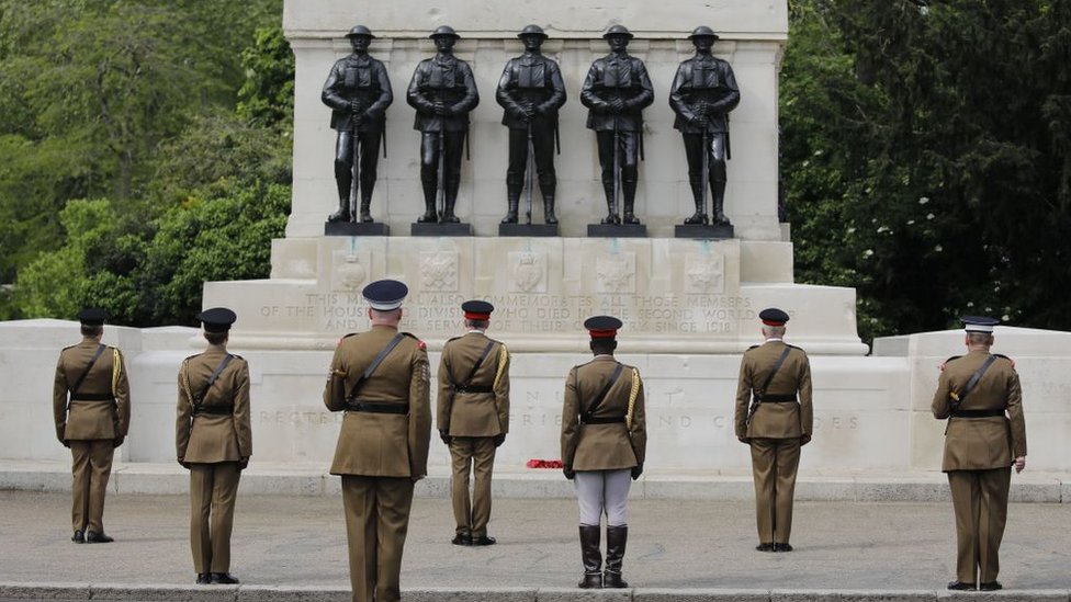 Britanski vojnici, 75. godina pobede