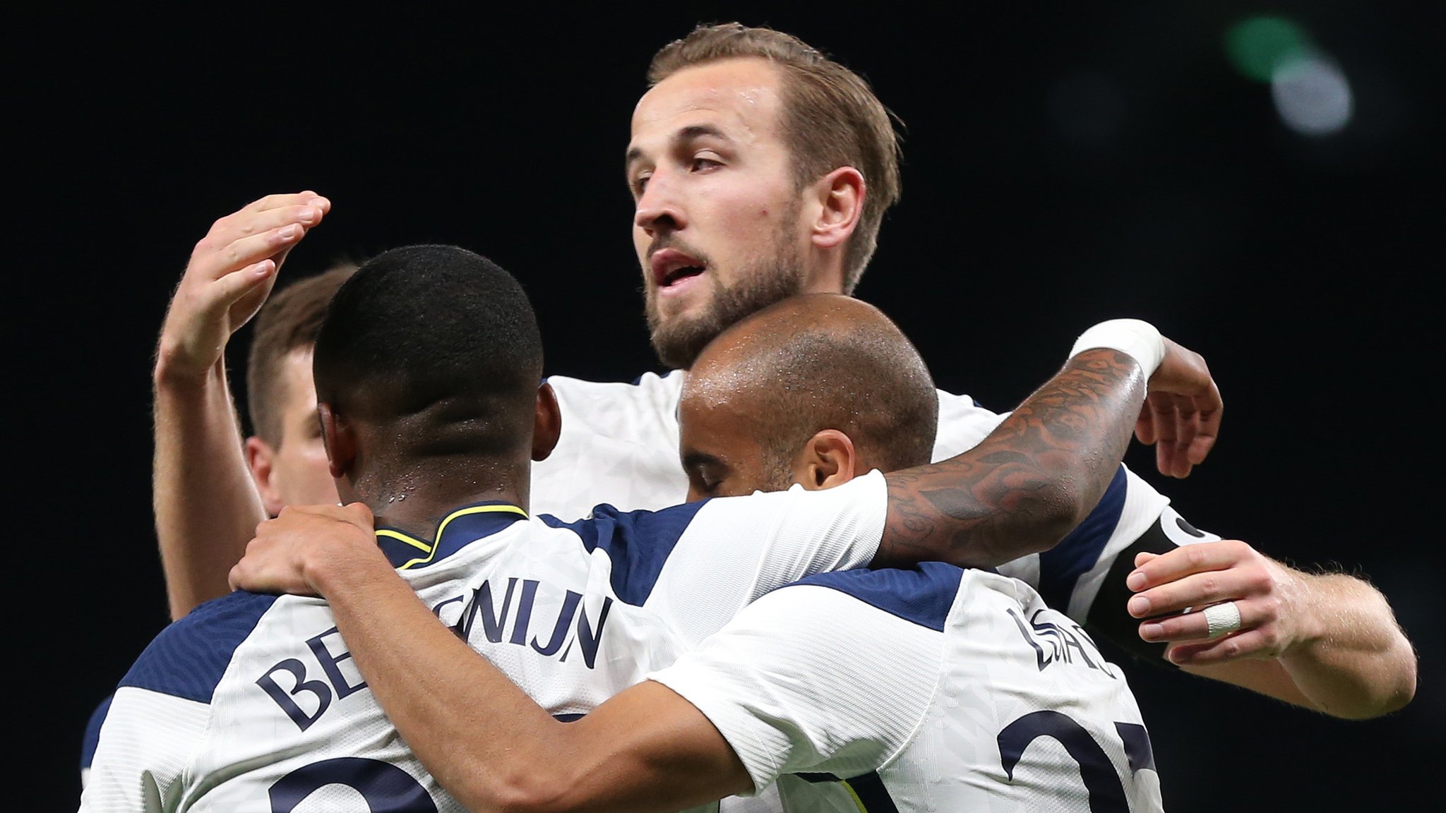 Tottenham 7-2 Maccabi Haifa: Kane hat-trick as Spurs reach Europa group stage