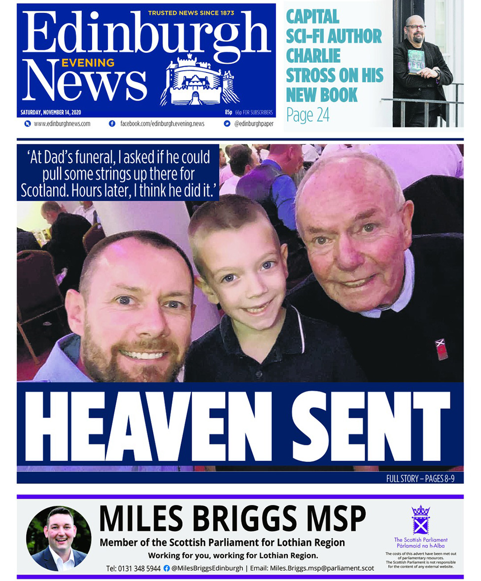 Scotland's papers Cummings exits No 10 and 'full lockdown' threat