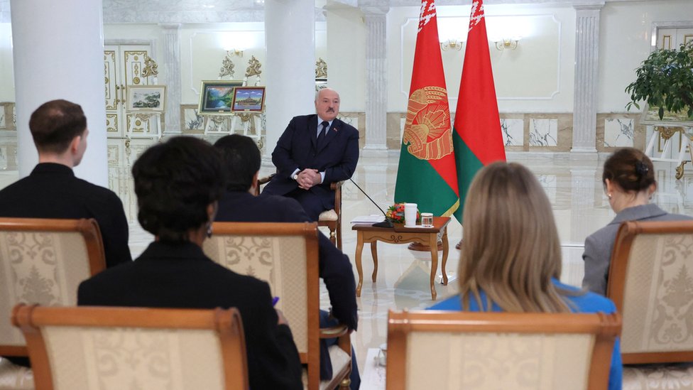 Beloruski predsednik Lukašenko