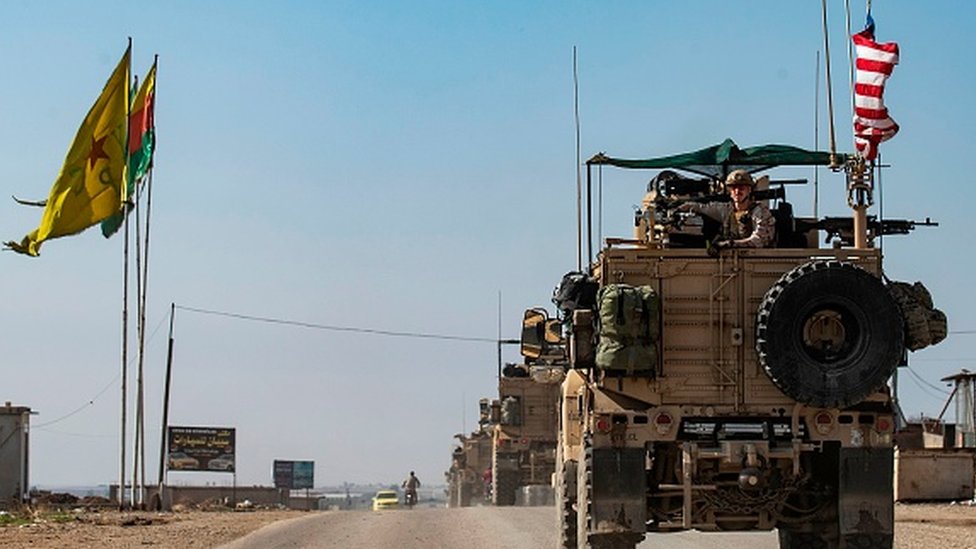 ABD ordusu, Türkiye'nin askeri operasyonu başlamadan önce Suriye'nin kuzeydoğusundan çekildi