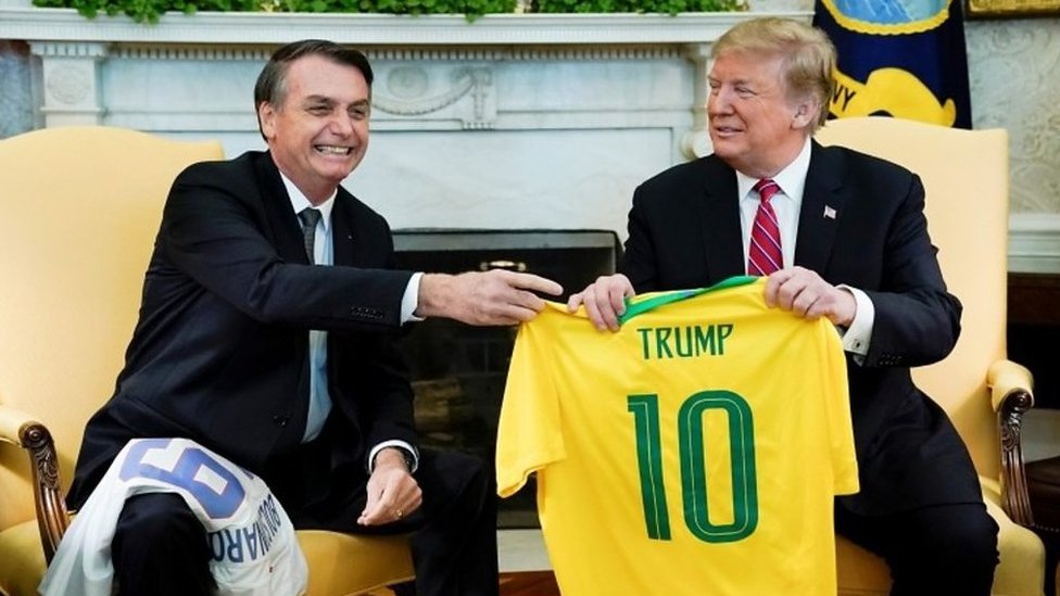 Bolsonaro i Tramp