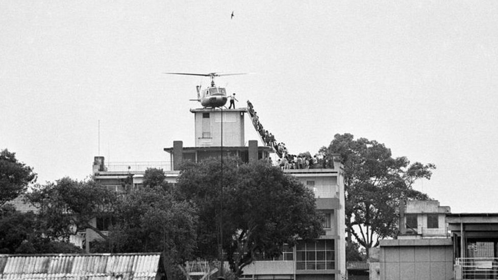 1975'te Saygon'daki ABD büyükelçiliğinin tahliyesi