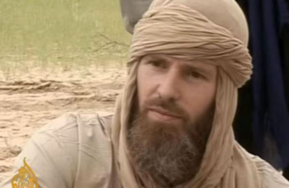 Durante su cautiverio, Stephen McGown fue obligado a aparecer en muchos videos de al Qaeda. Stephen McGown, rehén (Foto: Aljazeera)
