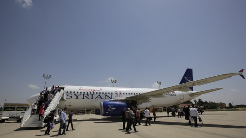 Şam'dan Kamışlı Havalimanı'na uçuşlar yapılmaya devam ediyor