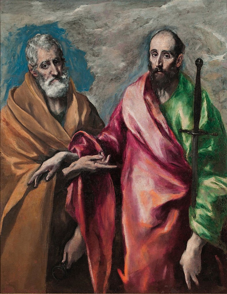 São Pedro e São Paulo, pintados por El Greco no Renascimento