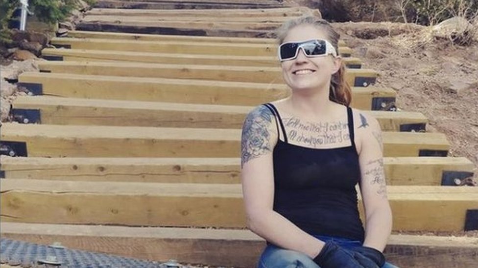 Mandy Horvath en el Manitou.