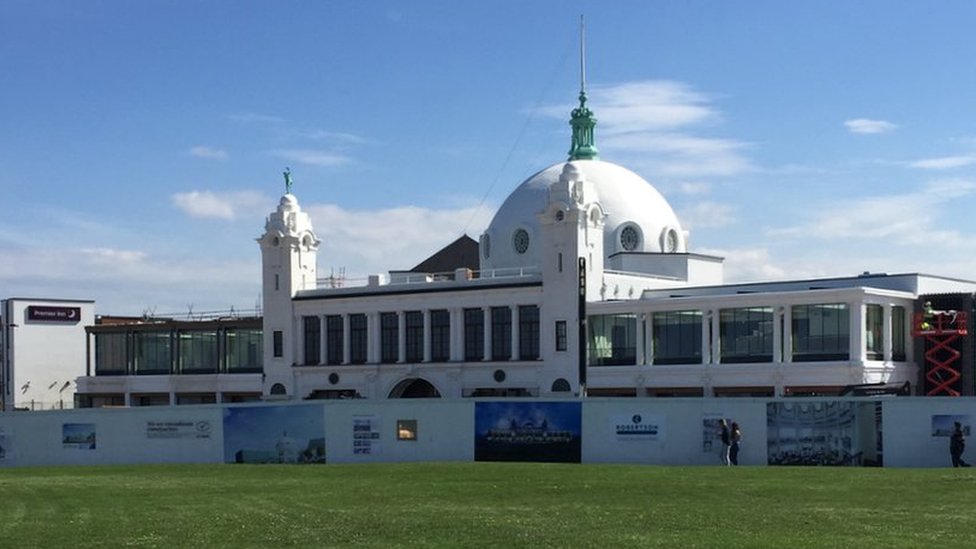 whitley-bay-s-spanish-city-restored-to-former-glory-bbc-news