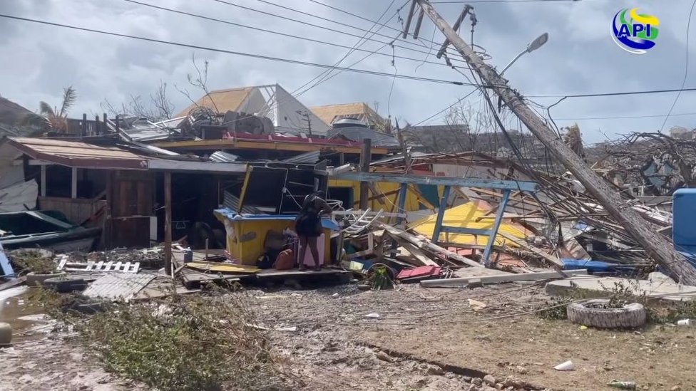 uništene kuće na ostrvu Union