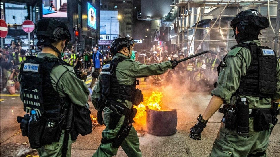 Disturbios en Hong Kong en mayo de 2020