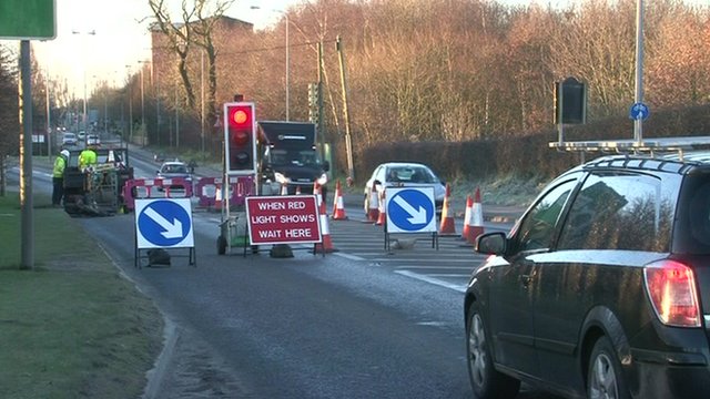 village-roadworks-in-dorset-create-41-mile-diversion-bbc-news