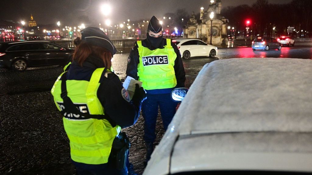 Paris police broke Covid curfew at Macarena party