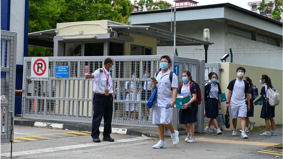 Singapore murder: Schoolboy charged over death of student