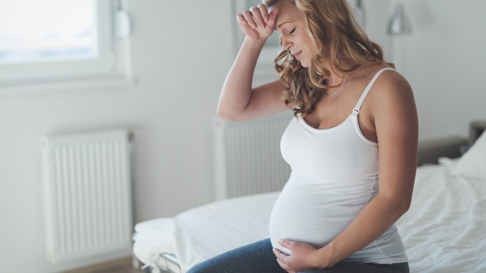 Беременность женщина чувствует стресс