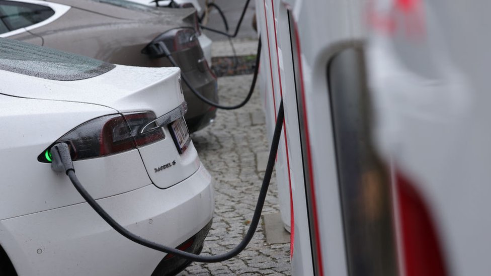 Electric car sales soar, but chip shortage hits market