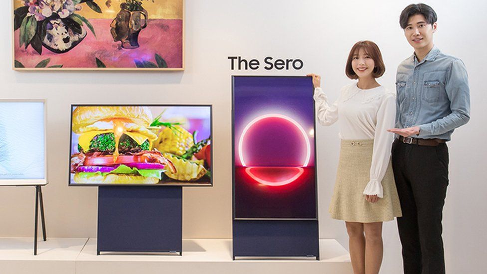 Televisor vertical Samsung
