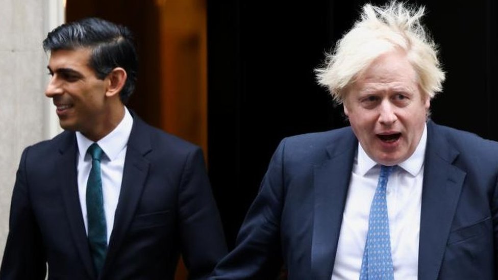 Chris Mason: The ghost of Boris Johnson haunts Rishi Sunak