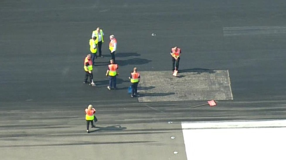 London Luton Airport resumes flights after runway repairs BBC News