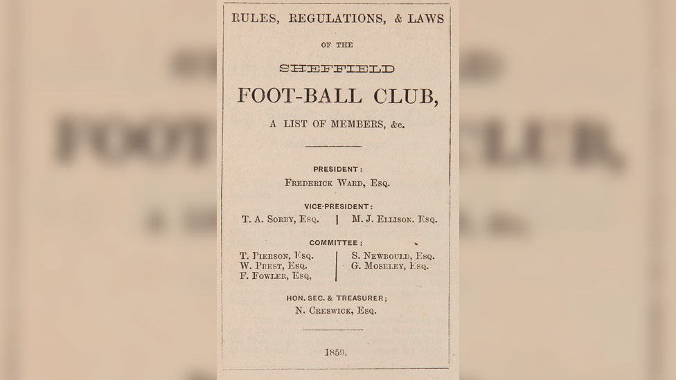 学術書＂Football In Sheffield＂FA競技規則成立の歴史 学術書＂Football In Sheffield＂FA競技規則成立の歴史 学術書