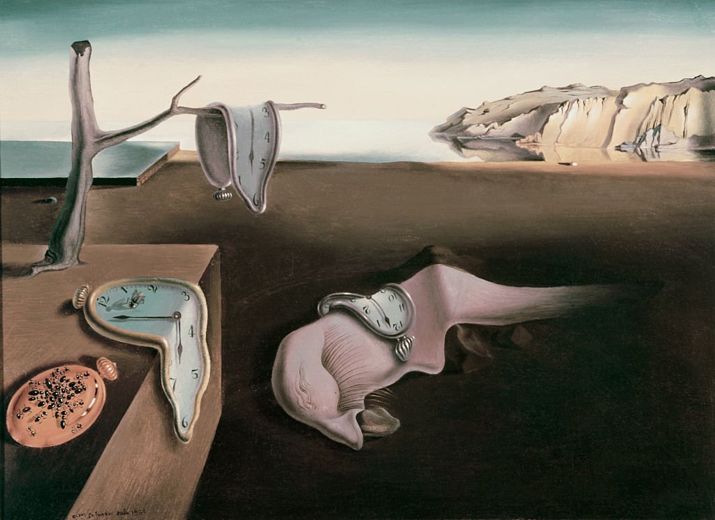 La obra de Salvador Dalí podría ser lo más cercano a la descripción del mundo de los sueños. Persistencia de la Memoria, de Salvador Dalí