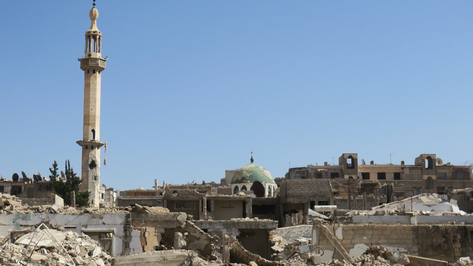 Guta Oriental, ahora bajo control del gobierno sirio, estuvo bajo asedio desde 2011. Guta oriental