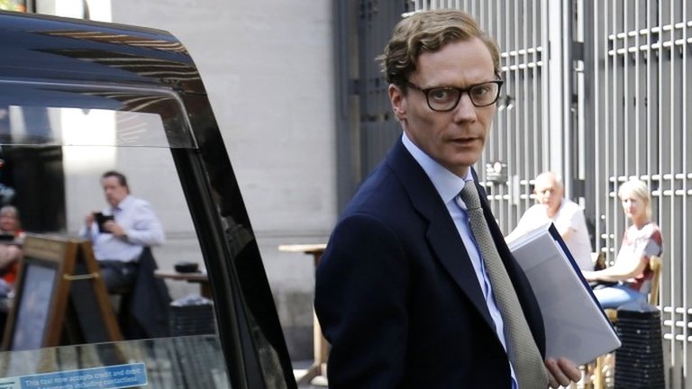 Cambridge Analytica boss spars with MPs