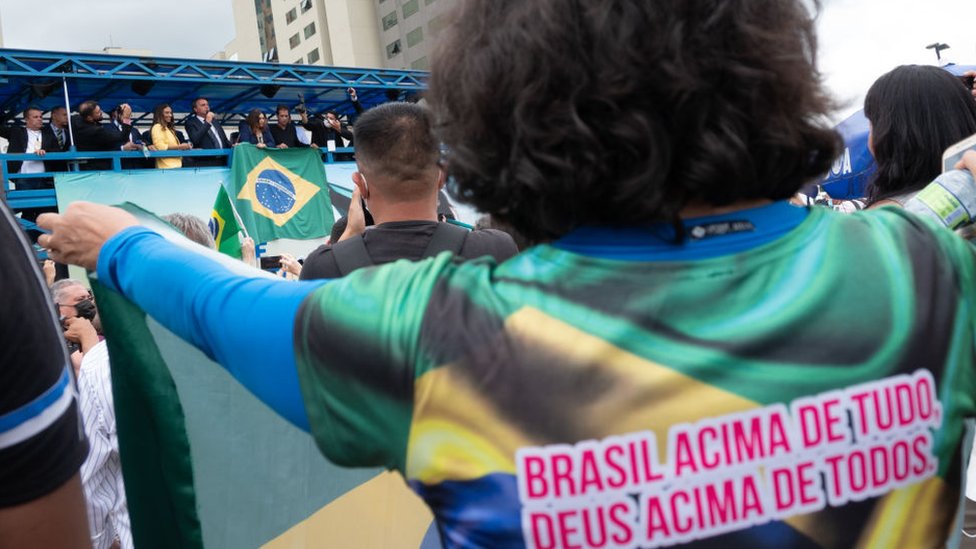 Evento de filiação do presidente Jair Bolsonaro ao PL